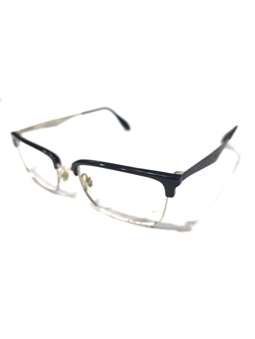 Ray Ban RB6397 2932 Black Silver Metal Rectangle Eyeglasses 54-19 145